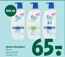 Coop 365 Head & Shoulders tilbud