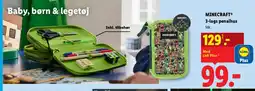 Lidl MINECRAFT® 3-lags penalhus tilbud
