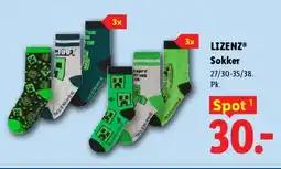 Lidl LIZENZ® Sokker tilbud