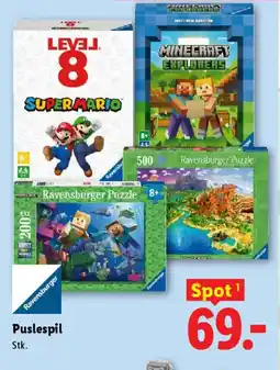 Lidl Puslespil tilbud