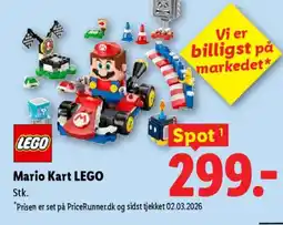 Lidl Mario Kart LEGO tilbud