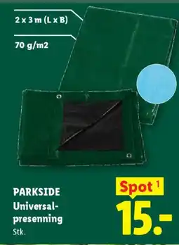 Lidl PARKSIDE Universal- presenning tilbud