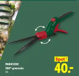 Lidl PARKSIDE 360°-græssaks tilbud