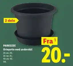 Lidl PARKSIDE Urtepotte med underskål tilbud