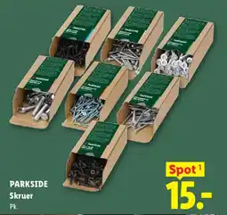 Lidl PARKSIDE Skruer tilbud