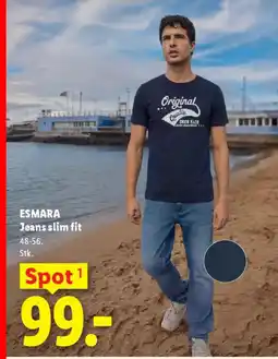 Lidl ESMARA Jeans slim fit tilbud
