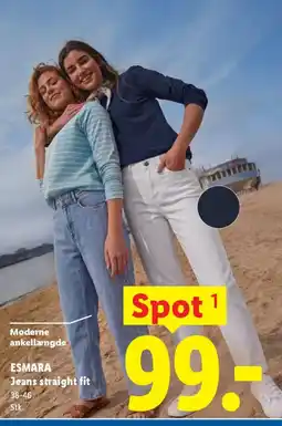 Lidl ESMARA Jeans straight fit tilbud
