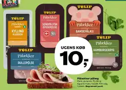 Kvickly TULIP Pålækker pålæg tilbud