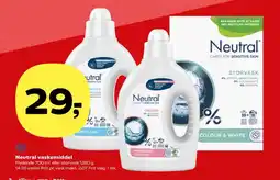 Kvickly Neutral vaskemiddel tilbud