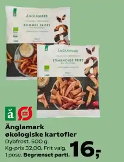 Kvickly Änglamark økologiske kartofler tilbud