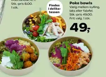 Kvickly Poke bowls tilbud