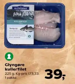 Kvickly Glyngøre kullerfilet tilbud