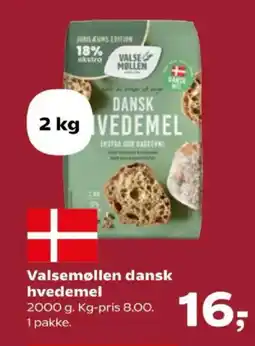 Kvickly Valsemøllen dansk hvedemel tilbud