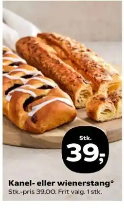 Kvickly Kanel- eller wienerstang tilbud
