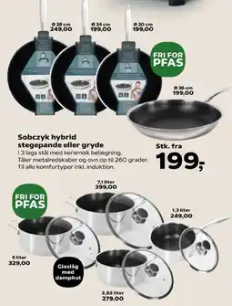 Kvickly Sobczyk hybrid stegepande eller gryde tilbud