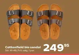 Kvickly Cottonfield bio sandal tilbud