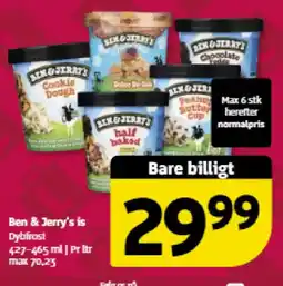 Løvbjerg Ben & Jerry's is tilbud