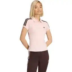 Sport 24 adidas Originals 3-Stripes Polo T-shirt Dame tilbud
