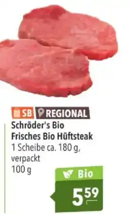 Citti Schröder's Bio Frisches Bio Hüftsteak tilbud