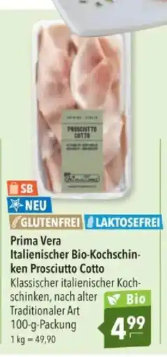 Citti Prima Vera Italienischer Bio-Kochschin- ken Prosciutto Cotto tilbud