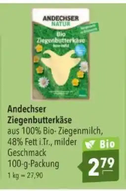 Citti Andechser Ziegenbutterkäse tilbud