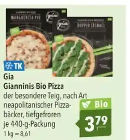 Citti Gia Gianninis Bio Pizza tilbud