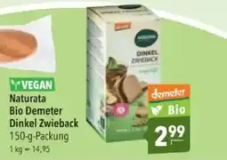 Citti Naturata Bio Demeter Dinkel Zwieback tilbud