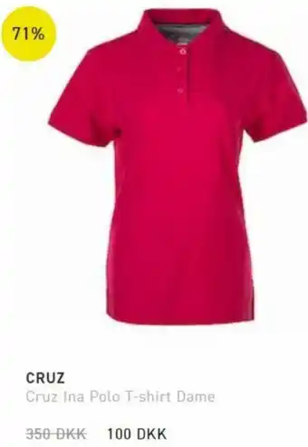 Sport 24 Cruz Ina Polo T-Shirt Dame tilbud