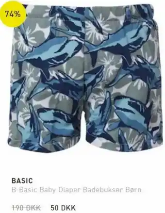 Sport 24 Basic B-Basic Baby Diaper Badebukser Børn tilbud