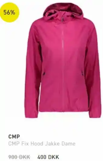 Sport 24 CMP Fix Hood Jakke Dame tilbud