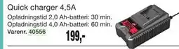 Harald Nyborg Quick charger 4,5A tilbud