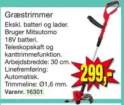 Harald Nyborg Græstrimmer tilbud