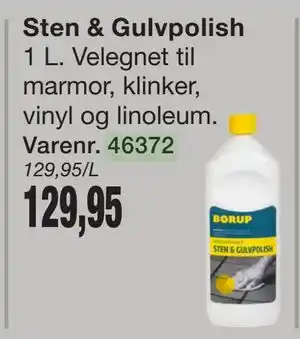 Harald Nyborg Sten & Gulvpolish tilbud