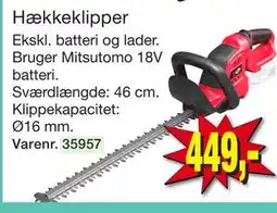 Harald Nyborg Hækkeklipper tilbud