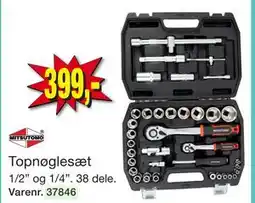 Harald Nyborg Topnøglesæt tilbud