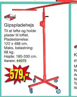 Harald Nyborg Gipspladehejs tilbud