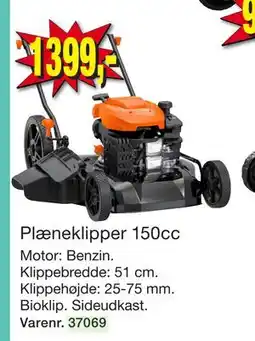 Harald Nyborg Plæneklipper 150cc tilbud