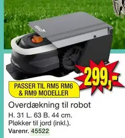 Harald Nyborg Overdækning til robot tilbud