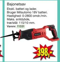 Harald Nyborg Bajonetsav tilbud