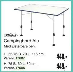 Harald Nyborg Campingbord Alu tilbud