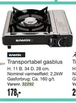 Harald Nyborg Transportabel gasblus tilbud