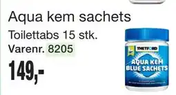 Harald Nyborg Aqua kem sachets tilbud