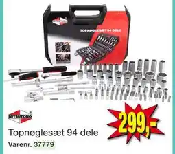 Harald Nyborg Topnøglesæt 94 dele tilbud