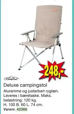 Harald Nyborg Deluxe campingstol tilbud
