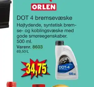 Harald Nyborg DOT 4 bremsevæske tilbud