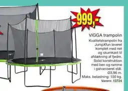Harald Nyborg VIGGA trampolin tilbud