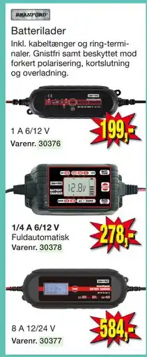 Harald Nyborg Branford Batterilader tilbud