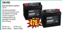 Harald Nyborg Havetraktor batteri 12 V tilbud