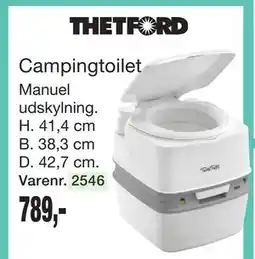 Harald Nyborg Campingtoilet tilbud
