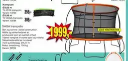 Harald Nyborg SAGA trampolin tilbud